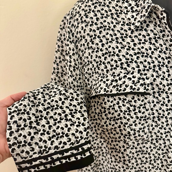 LOFT Floral Blouse Petite Plus Size - Picture 4 of 6